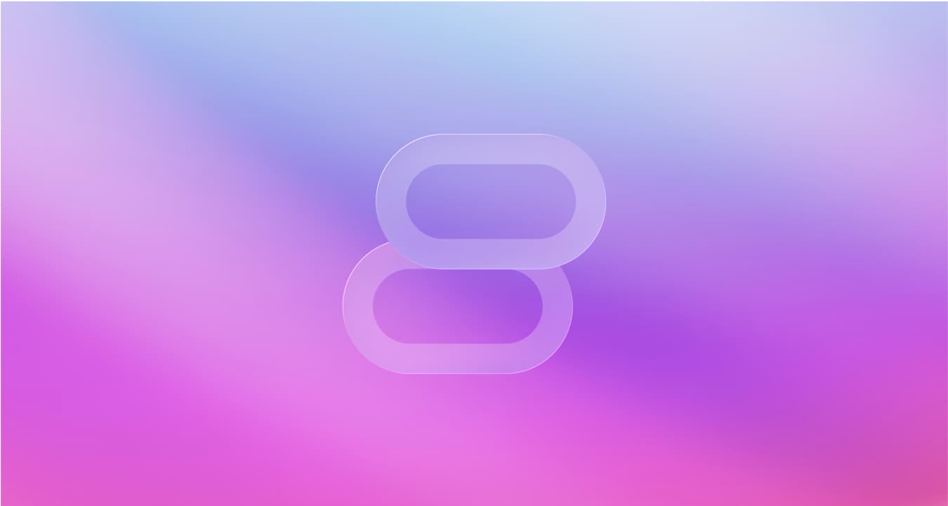 Decorative gradient shapes